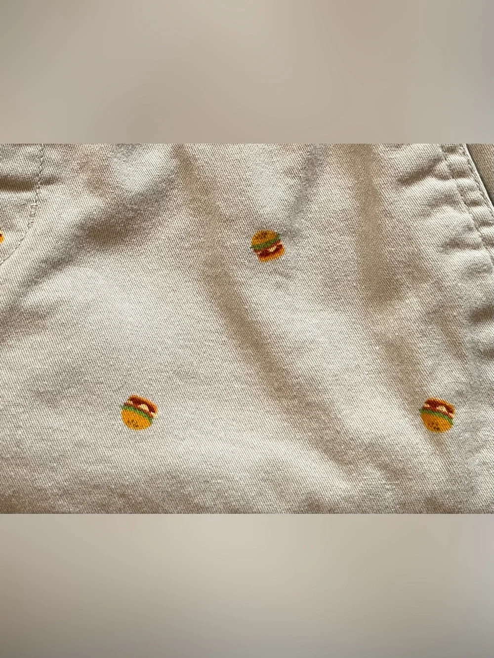 🍔 Old Navy Boys Khaki Hamburger Pull On Shorts
